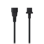 Kép 1/2 - Ubiquiti C13-tól C14-ig Fonott Tápkábel 1.8m 10A/250V