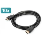 Kép 1/3 - Digitus AK-990920-020-S HDMI kábel 2 M HDMI A-típus (Standard) Fekete