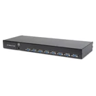 Kép 7/10 - Digitus DS-72211-2GE rack konzol 48,3 cm (19") 1366 x 768 pixelek Fekete 1U