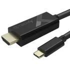 Kép 1/7 - Techly IADAP USBC-HDMI2TY USB 3.0 USB-C 3.1 HDMI 4K*60Hz M/M Kábel 2m