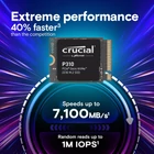 Kép 2/6 - Crucial CT2000P310SSD2 SSD meghajtó 2 TB M.2 PCI Express 4.0 NVMe