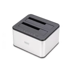 Kép 1/7 - USB 3.0 Super Speed dokkoló állomás 2x SSD/HDD 2.5/3.5" SATA III-hoz, max. 2x20TB klónozási funkcióval