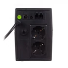 Kép 4/4 - Digitus DN-170063-LCD szünetmentes tápegység (UPS) Vonal interaktív 0,6 kVA 360 W
