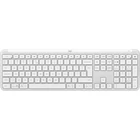 Kép 1/5 - Logitech 920-012466 billentyűzet Irodai RF vezeték nélküli + Bluetooth QWERTY Nemzetközi amerikai Fehér