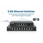 Kép 9/10 - Intellinet 562096 hálózati kapcsoló Beállítást nem igénylő (unmanaged) 2.5G Ethernet (100/1000/2500) Fekete