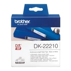 Kép 2/3 - Brother DK-22210 címkéző szalag Fehéren fekete