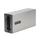 Kép 2/10 - StarTech.com 2TBT3-PCIE-ENCLOSURE dokkoló állomás és port replikátor Vezetékes Thunderbolt 3 Ezüst
