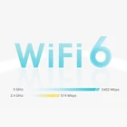 Kép 5/8 - TP-Link DECO X55 (2-Pack) Kétsávos (2,4 GHz / 5 GHz) Wi-Fi 6 (802.11ax) Fehér 3 Belső
