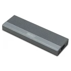 Kép 1/5 - USB 3.1 Type-C ház M.2 SATA 6 Gbps SSD-hez, alumínium, szerszám nélküli
