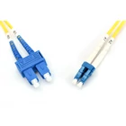 Kép 5/6 - Digitus DK-2932-01 Egymódú Optikai Kábel LC-től SC-ig 1m Teljes Dupleksz
