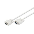 Kép 1/3 - Digitus AK-610107-020-E soros kábel Bézs 2 M DSUB, 9-pin