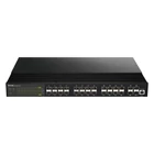 Kép 2/3 - D-Link DIS-700G-28XS hálózati kapcsoló Vezérelt L2+ 1U Fekete
