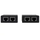 Kép 3/7 - StarTech.com ST121SHD50 audió/videó jeltovábbító AV adó- és vevőegység Fekete