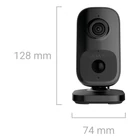 Kép 2/3 - Ajax Systems 111567.303.BL1 AJAX IndoorCam (fehér) - AI WiFi 4MP beltéri kamera PIR érzékelővel, IR 8m