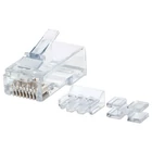 Kép 1/3 - PLUG RJ45 8P/8C UTP Cat6A FOR WIRE, 80PCS