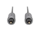 Kép 2/2 - Digitus DB-510510-030-S audio kábel 3 M Toslink (digitális optikai) kábel Fekete