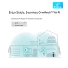 Kép 5/8 - TP-Link TL-WPA8631P KIT PowerLine adapter 300 Mbit/s Ethernet/LAN csatlakozás Wi-Fi Fehér 2 dB