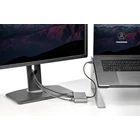 Kép 5/7 - StarTech.com TB3DKM2HDL dokkoló állomás és port replikátor Vezetékes Thunderbolt 3 Szürke