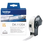 Kép 1/3 - Brother DK-11204 címkéző szalag Fehéren fekete