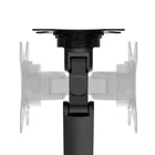 Kép 8/10 - Neomounts DS70-250BL2 asztali TV konzol 81,3 cm (32") Fekete