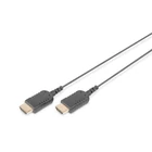 Kép 1/3 - HighFlex HDMI 1.4 High Speed Ethernet 4K30Hz UHD HDMI A/HDMI A M/M csatlakozó kábel, fekete, 2m