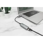 Kép 4/5 - Digitus DN-3028 csatlakozó átlakító USB-C USB 3.1 RJ-45 Szürke