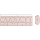 Kép 1/4 - Logitech 920-011322 billentyűzet Egér mellékelve Irodai Vezeték nélküli RF QWERTY Nemzetközi amerikai Rózsa