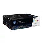Kép 1/9 - HP 131A 3-pack Cyan/Magenta/Yellow Original LaserJet Toner Cartridges
