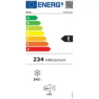 Kép 5/5 - Bosch GSN36VLEP FAGYASZTÓSZEKRÉNY 7 REKESZ, 242 L, NO FROST