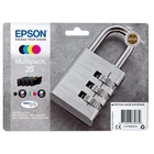 Kép 1/2 - Epson Padlock C13T35864010 tintapatron 1 dB Eredeti Standard teljesítmény Fekete, Cián, Magenta, Sárga