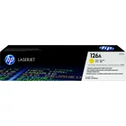 Kép 1/9 - HP 126A Yellow Original LaserJet Toner Cartridge