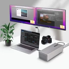 Kép 8/10 - StarTech.com 2TBT3-PCIE-ENCLOSURE dokkoló állomás és port replikátor Vezetékes Thunderbolt 3 Ezüst