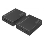 Kép 2/4 - Cat.6 HDMI hosszabbító 4K/30Hz KVM USB 1.1-gyel, akár 40m/70m, max. 253 vevő, IR vezérlés - készlet