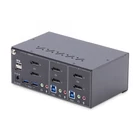 Kép 2/9 - StarTech.com P2DD46A2-KVM-SWITCH KVM kapcsoló Fekete