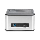 Kép 3/7 - USB 3.0 Super Speed dokkoló állomás 2x SSD/HDD 2.5/3.5" SATA III-hoz, max. 2x20TB klónozási funkcióval