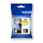 Kép 1/3 - Brother LC-422Y tintapatron 1 db Eredeti Sárga