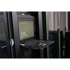 Kép 2/8 - Moduláris KVM konzol 19'' HD TFT, 8 HDMI port, érintőpad, FR billentyűzet, fekete