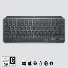 Kép 6/6 - Logitech 920-010495 billentyűzet Univerzális RF vezeték nélküli + Bluetooth QWERTY Brit angol Grafit