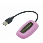 Kép 2/2 - FROGGIEX XBOX 360/PC Kiegészítő Vezeték nélküli kontroller + Vezeték nélküli adapter, Rózsaszín