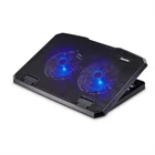 Kép 1/3 - HAMA 126806, NOTEBOOK HŰTŐ "BLACK METAL", 15.6", FEKETE