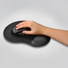 Kép 2/2 - HAMA 126855, Egérpad "Ergo Mini" Fekete