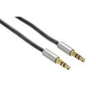 Kép 1/3 - HAMA 80869, Összekötő kábel "AluLine" 3,5mm Jack, 2 m