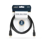 Kép 2/2 - Delight 20318 HDMI - HDMI MINI KÁBEL -2M- HIGH PERFORMANCE