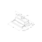 Kép 2/5 - Teleszkópos bura INDESIT H461XH2G Rozsdamentes acél Inox