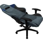 Kép 6/7 - Aerocool DUKE AeroSuede Universal gaming chair Black,Blue