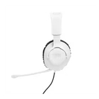Kép 4/10 - JBL Quantum 100P Console (Vezetékes, gaming fejhallgató levehető mikrofonnal), Fehér/Kék