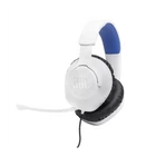 Kép 1/10 - JBL Quantum 100P Console (Vezetékes, gaming fejhallgató levehető mikrofonnal), Fehér/Kék