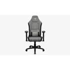 Kép 3/10 - Aerocool Crown AeroSuede Universal gaming chair Padded seat Stone Grey