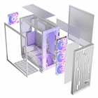 Kép 4/16 - MODECOM Case VOLCANO PERUN APEX ARGB MIDI White