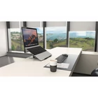 Kép 1/10 - KENSINGTON Notebook állvány-alumínium (Easy Riser™ Aluminum Laptop Riser), szürke